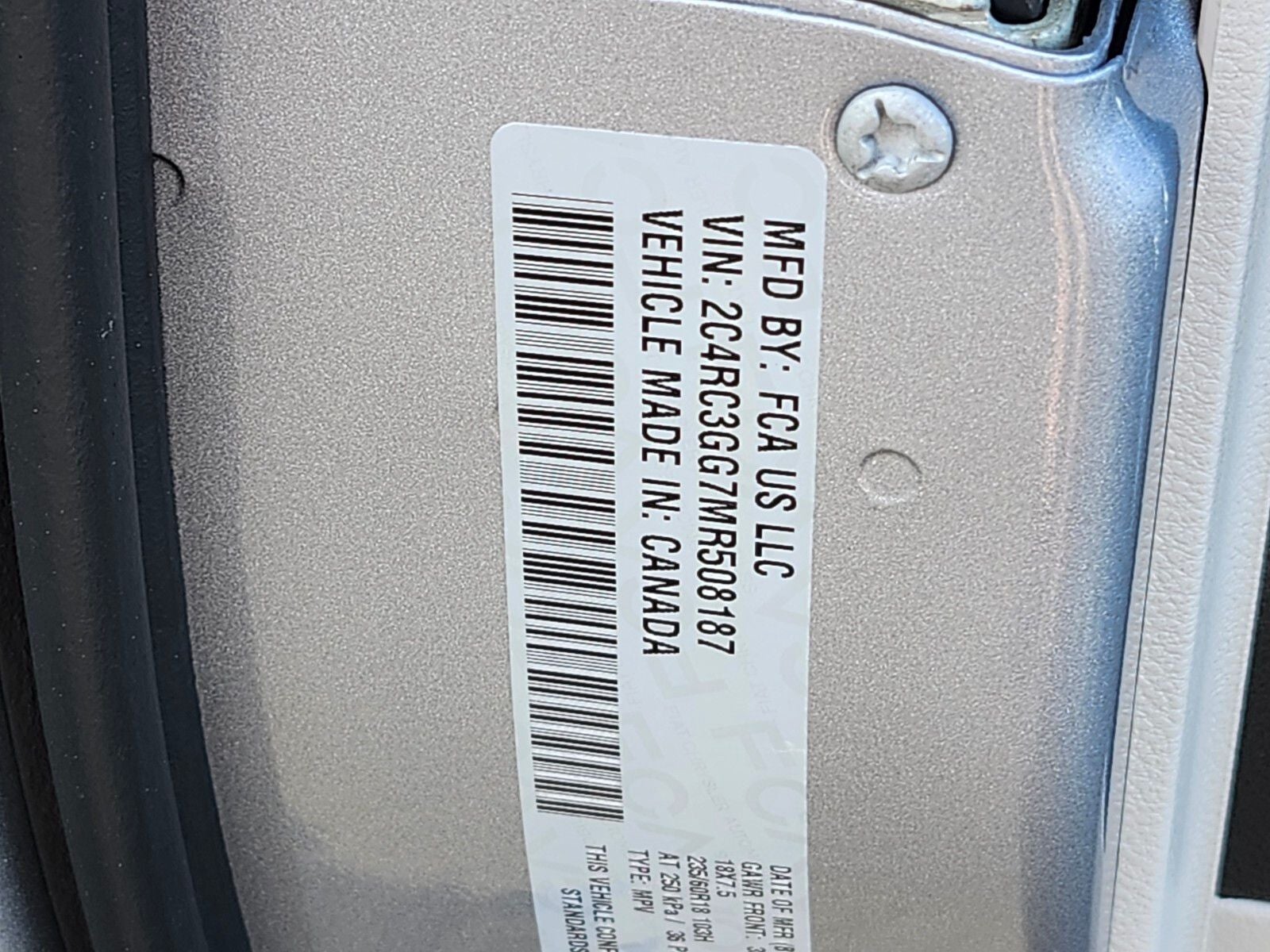 2021 Chrysler Pacifica Limited