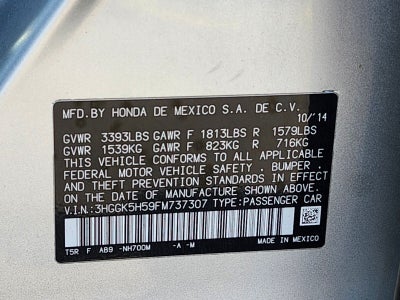 2015 Honda Fit LX