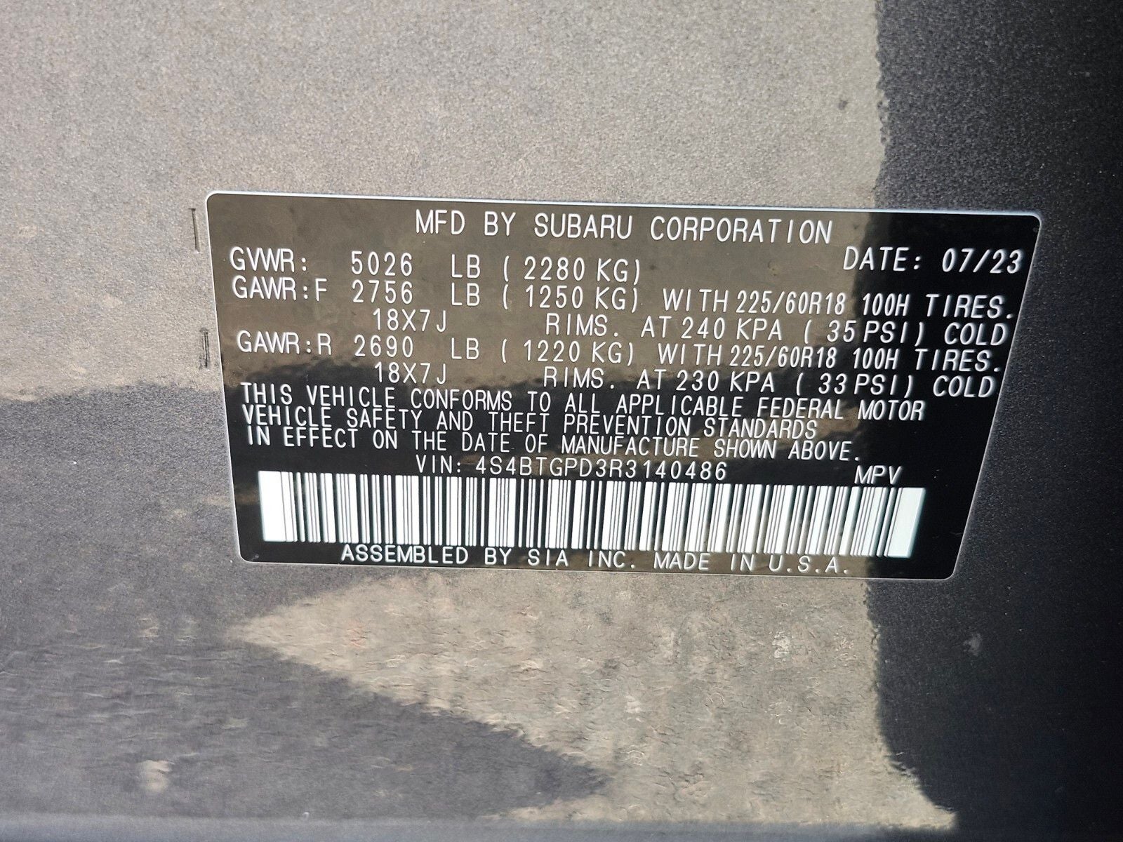 2024 Subaru Outback Touring XT AWD