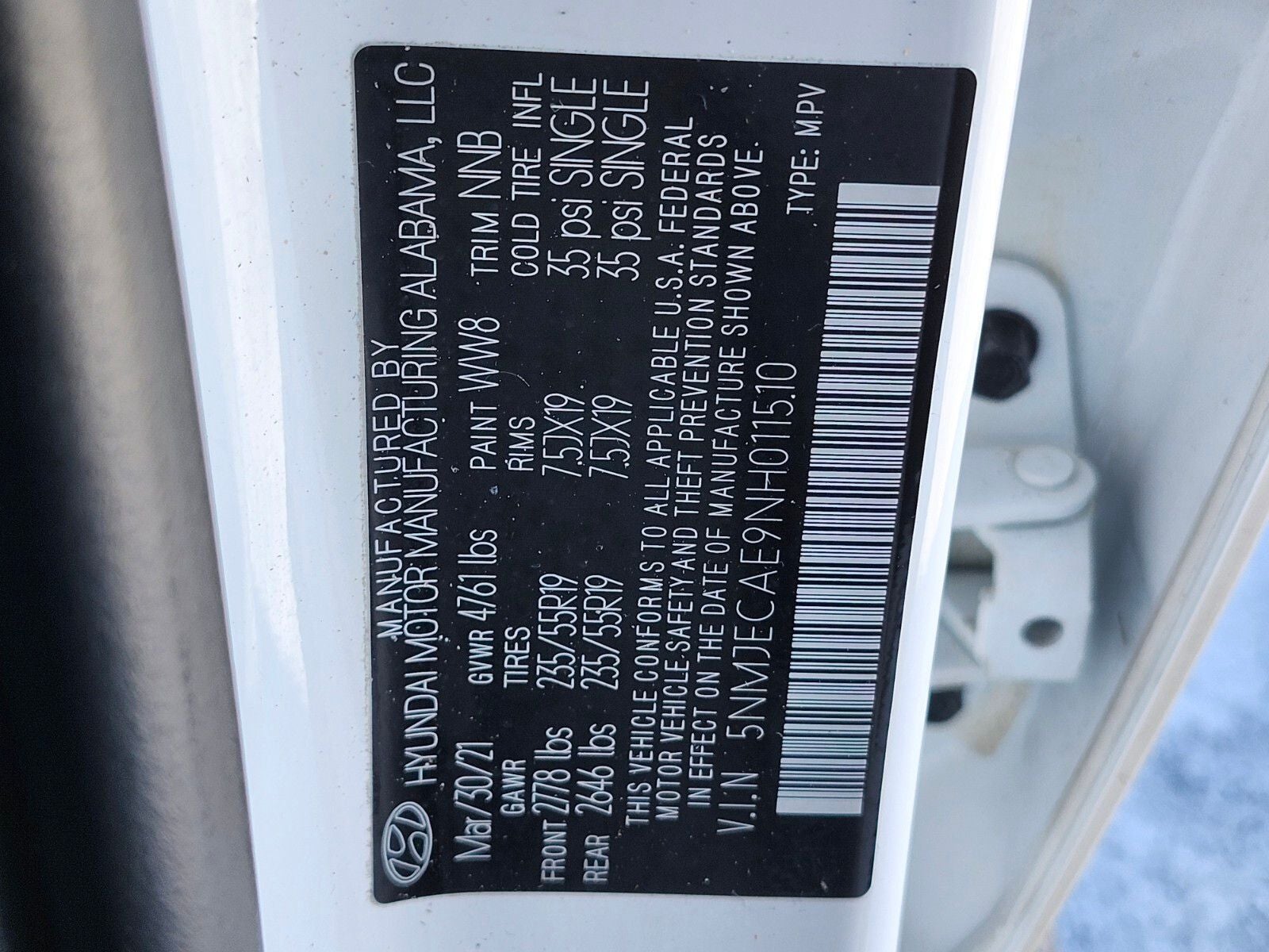 2022 Hyundai Tucson Limited