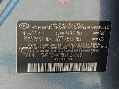 2015 Hyundai Sonata Sport