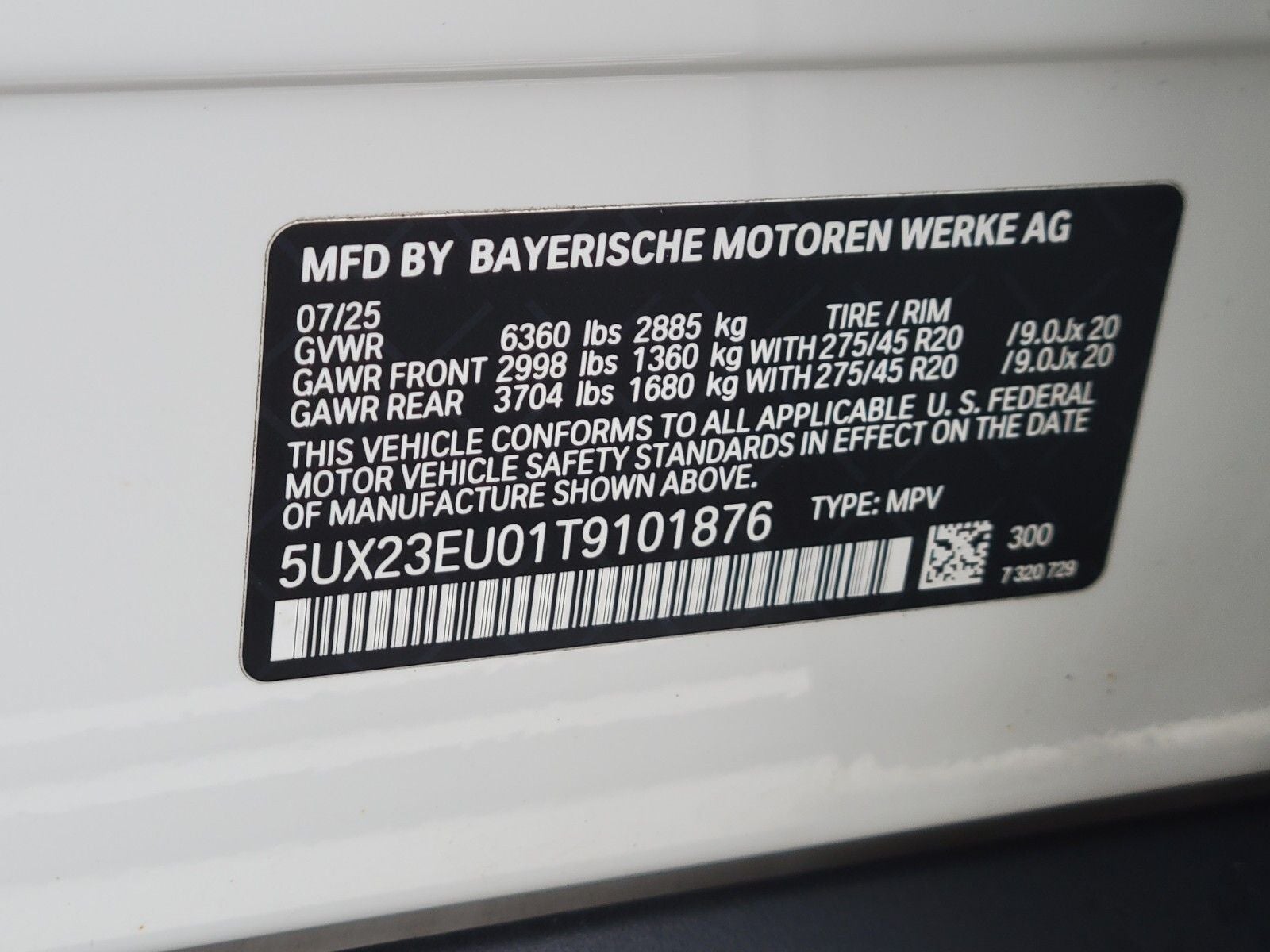 2026 BMW X5 xDrive40i Premium Package