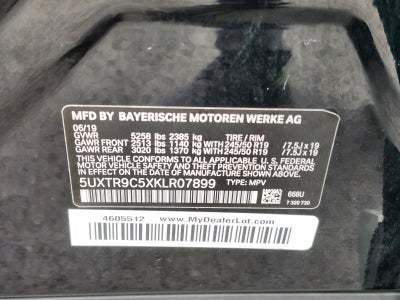 2019 BMW X3 xDrive30i