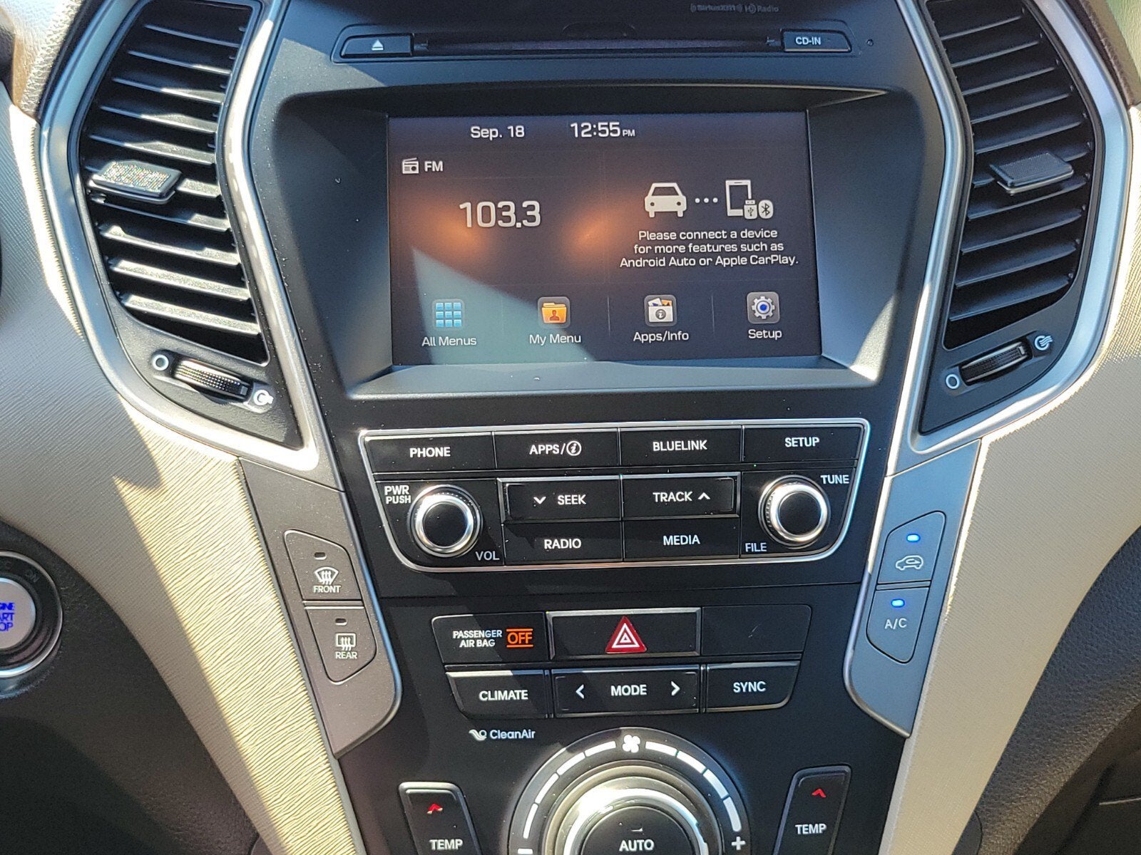 2018 Hyundai Santa Fe Sport 2.4 Base