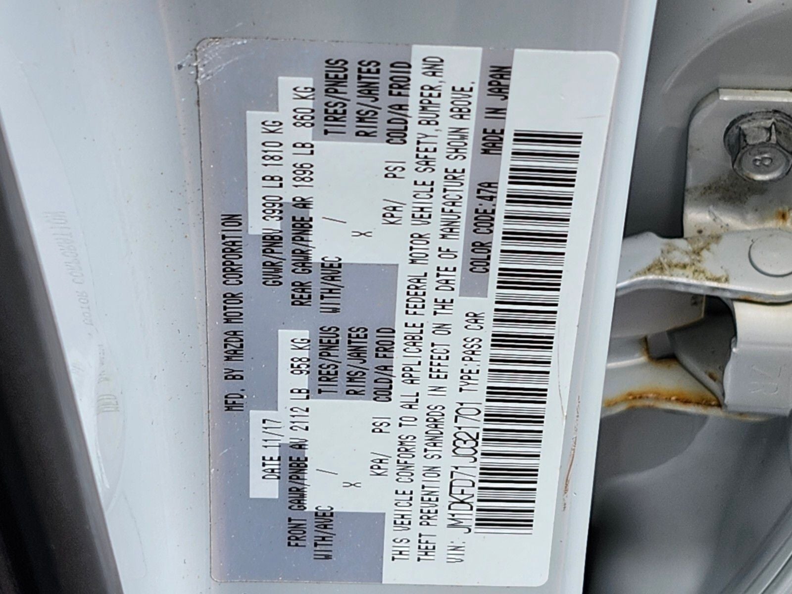 2018 Mazda Mazda CX-3 Grand Touring