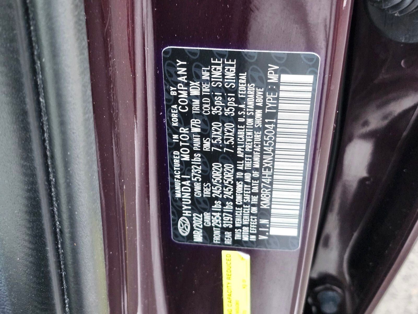 2022 Hyundai Palisade Calligraphy