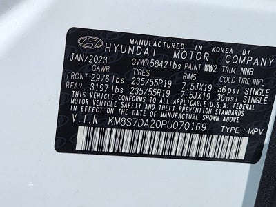 2023 Hyundai Santa Fe Plug-In Hybrid Limited