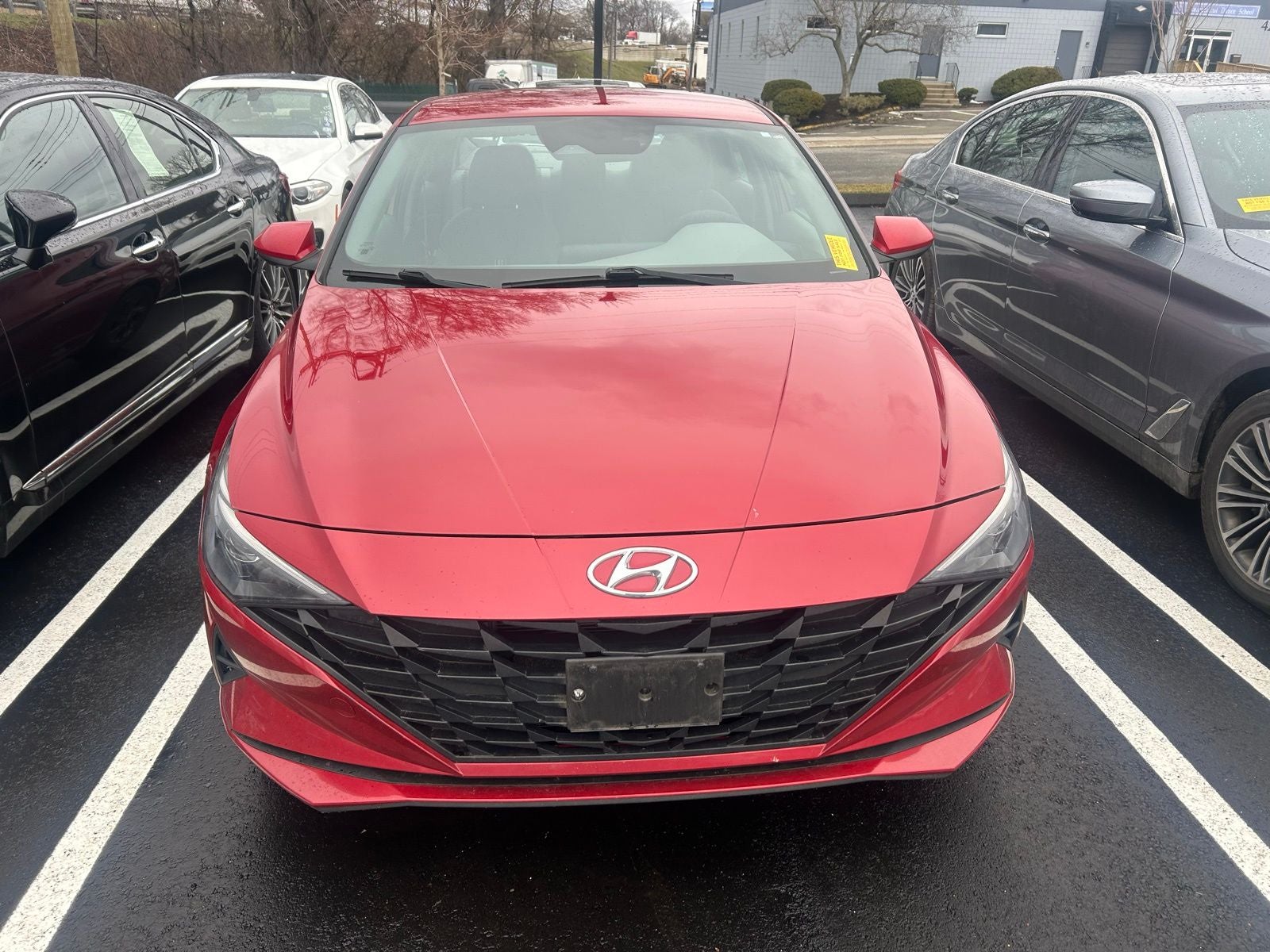 2021 Hyundai Elantra Hybrid Blue