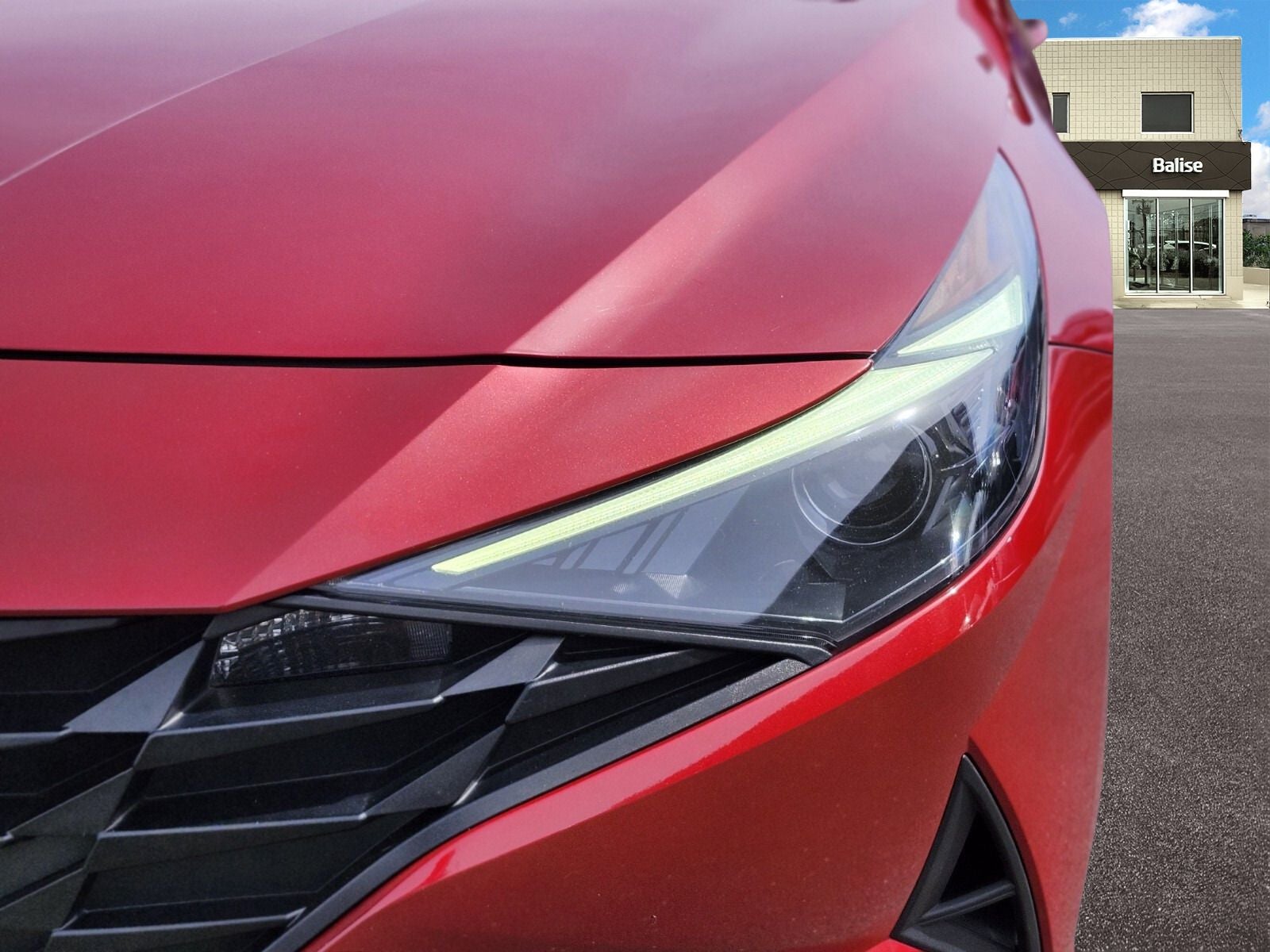 2021 Hyundai Elantra Hybrid Blue