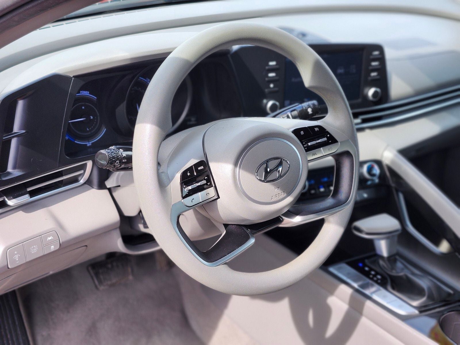 2021 Hyundai Elantra Hybrid Blue