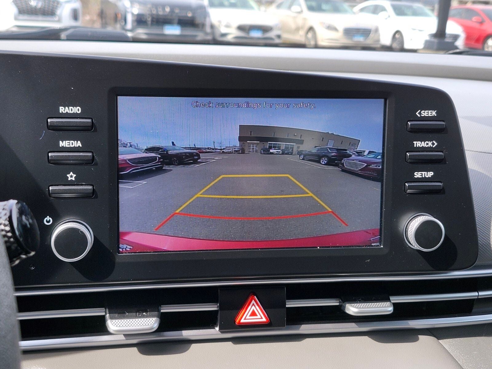 2021 Hyundai Elantra Hybrid Blue