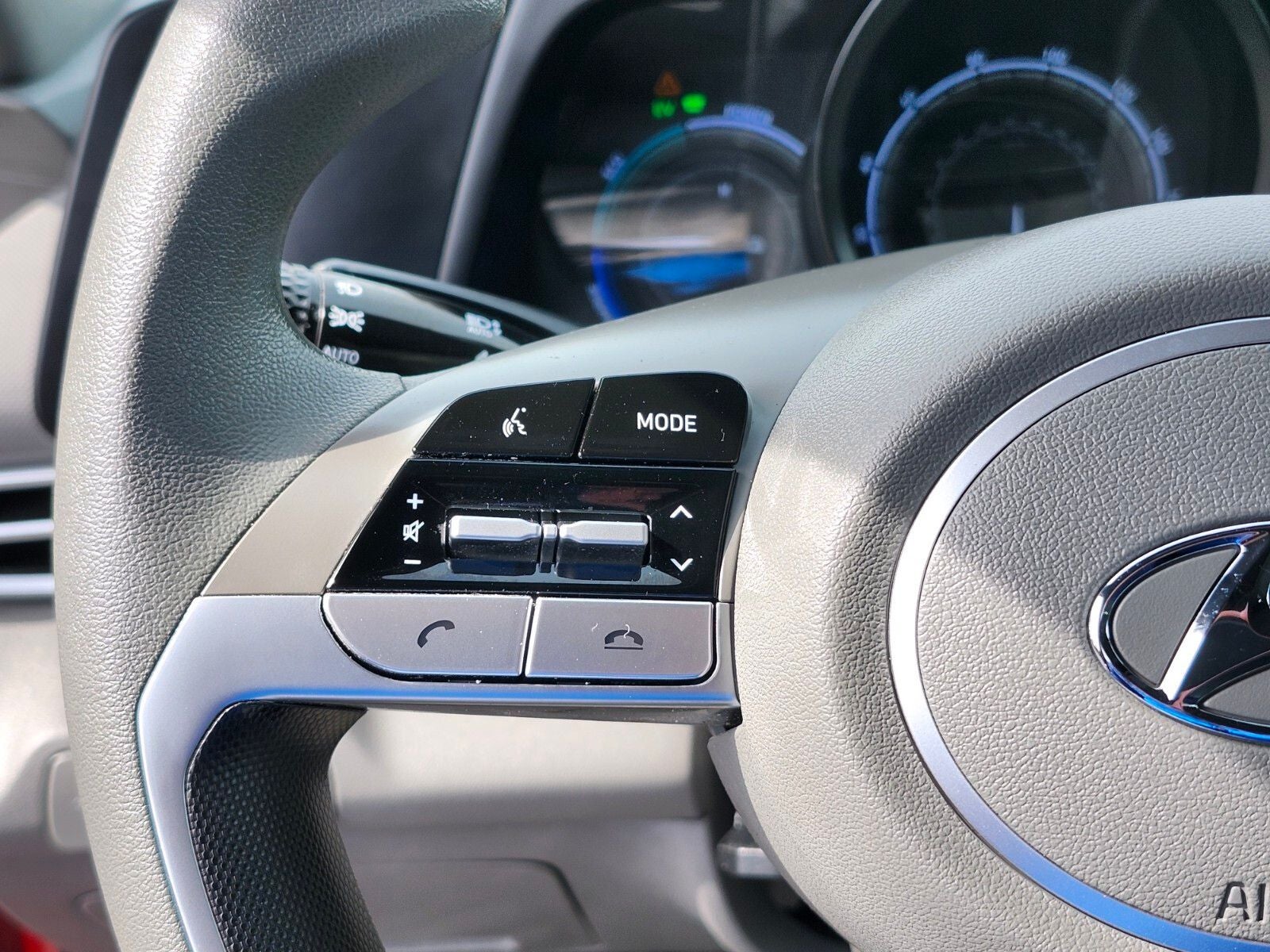 2021 Hyundai Elantra Hybrid Blue