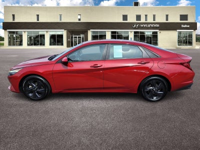 2021 Hyundai Elantra Hybrid Blue