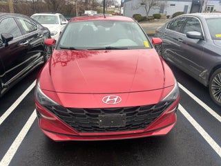 2021 Hyundai Elantra Hybrid Blue