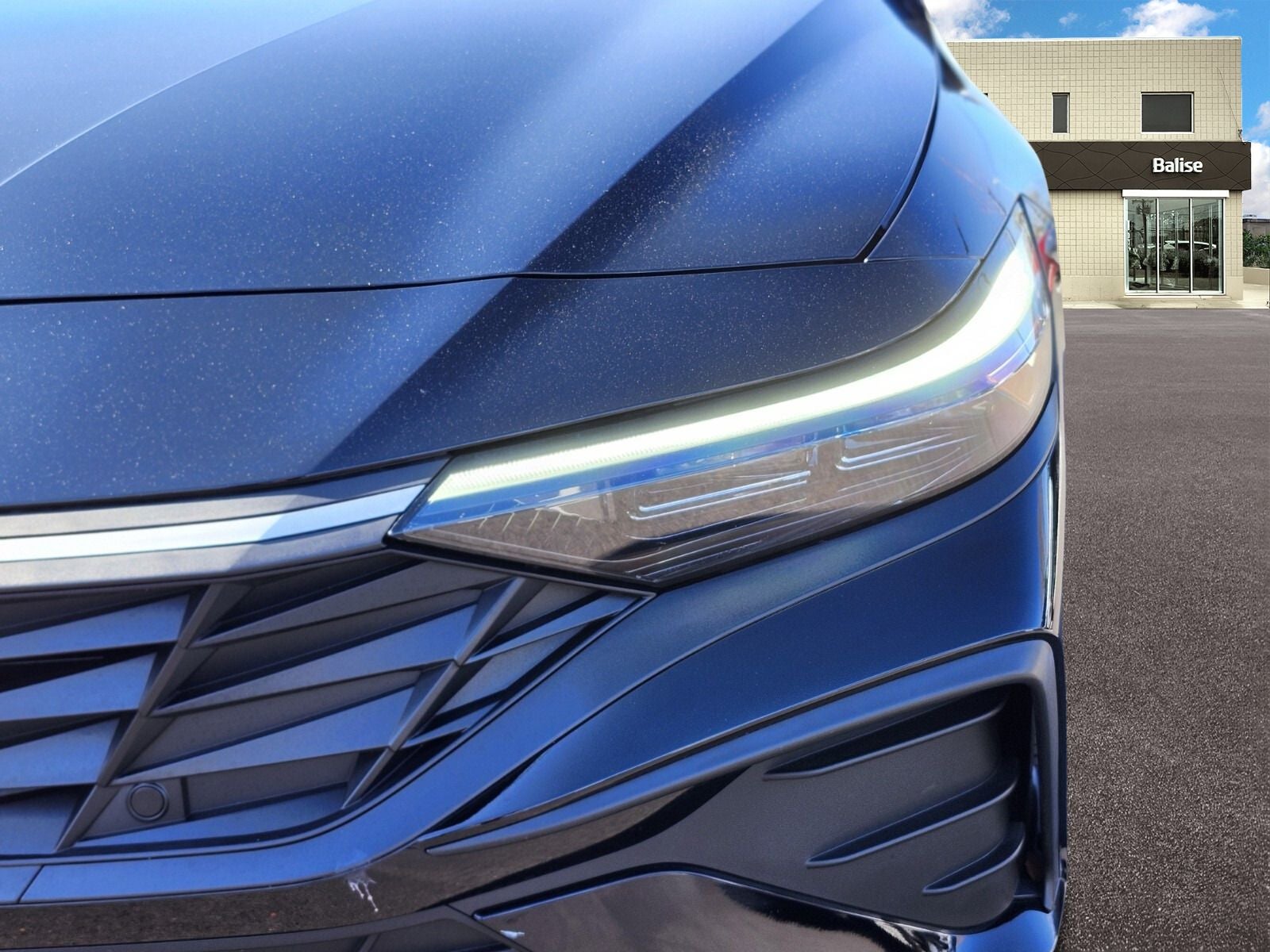 2024 Hyundai Elantra Hybrid Blue