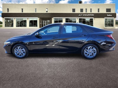 2024 Hyundai Elantra Hybrid Blue