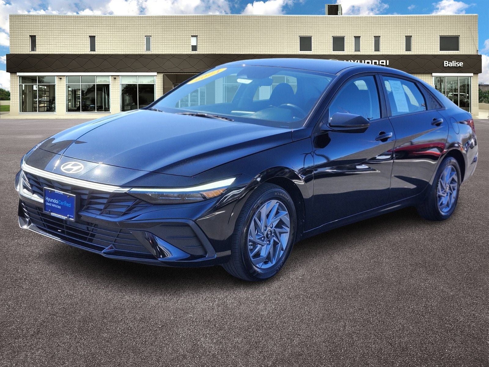 2024 Hyundai Elantra Hybrid Blue