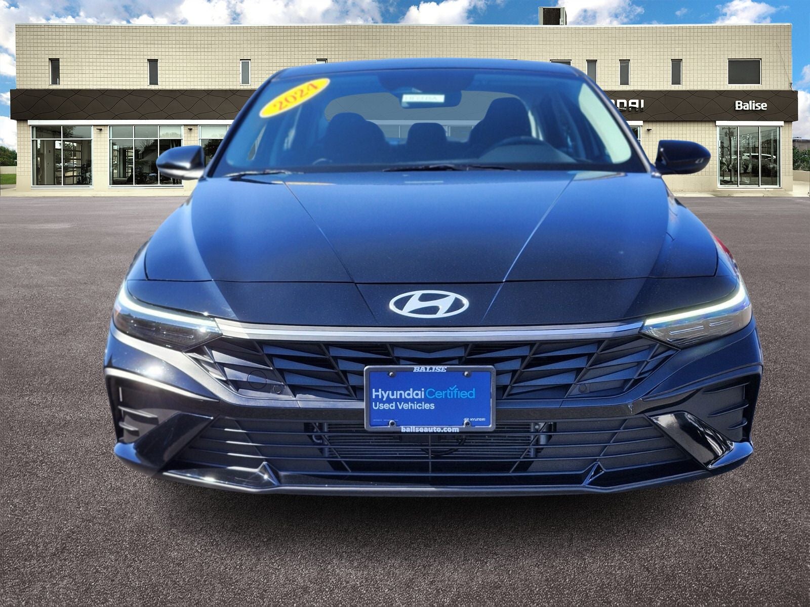 2024 Hyundai Elantra Hybrid Blue