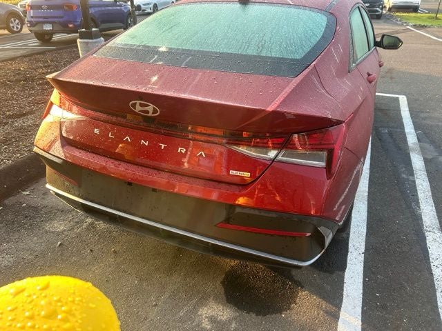 2026 Hyundai Elantra Hybrid Blue