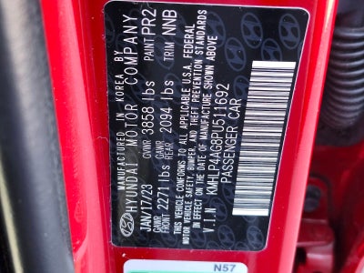 2023 Hyundai Elantra Limited