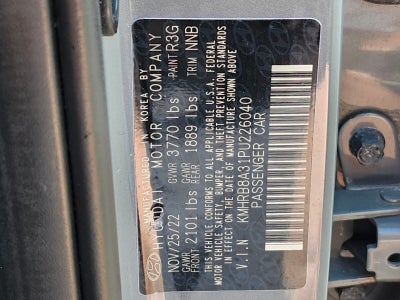 2023 Hyundai Venue SE