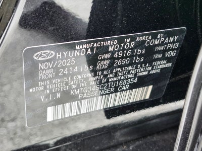 2026 Genesis G70 2.5T PRESTIGE