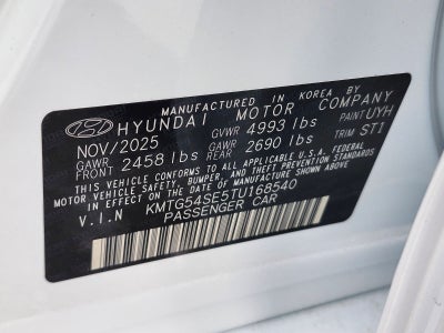 2026 Genesis G70 3.3T SPORT PRESTIGE