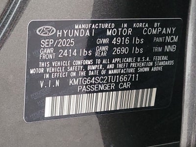 2026 Genesis G70 2.5T