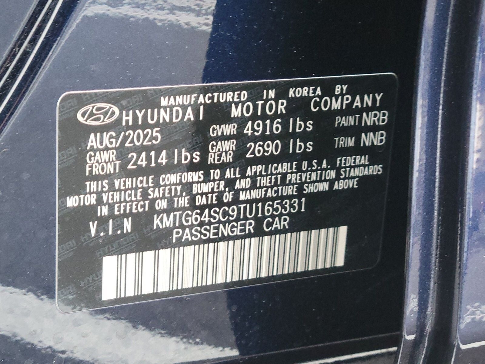 2026 Genesis G70 2.5T