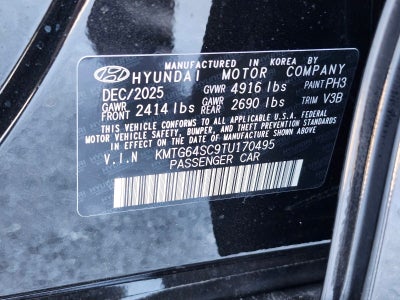 2026 Genesis G70 2.5T