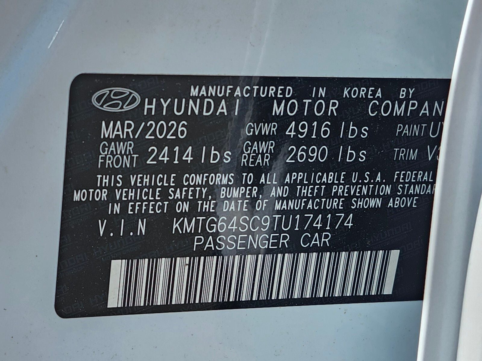 2026 Genesis G70 2.5T