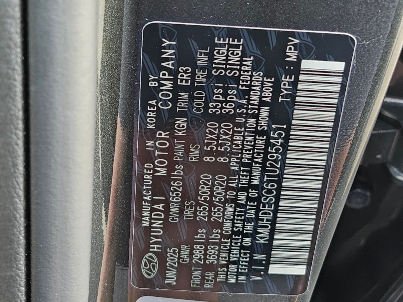 2026 GENESIS GV80 Advanced - Photo 35