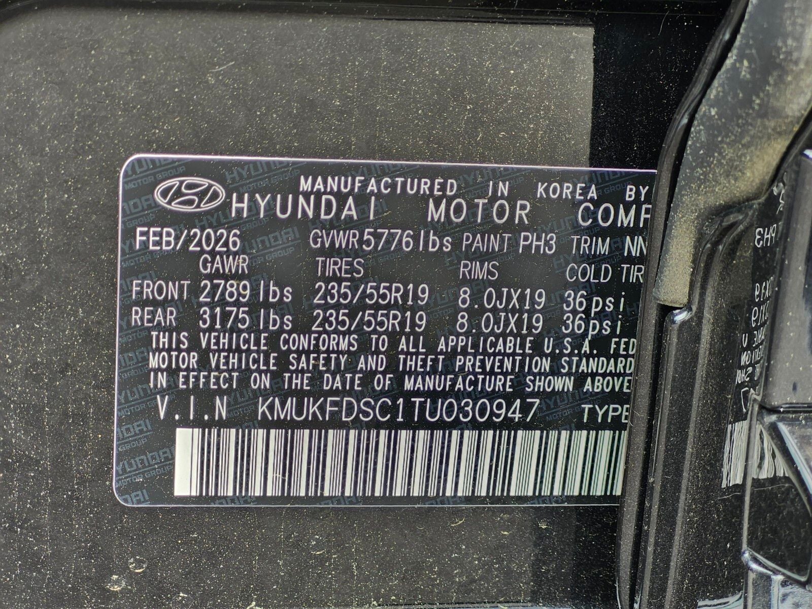 2026 Genesis GV60 19"