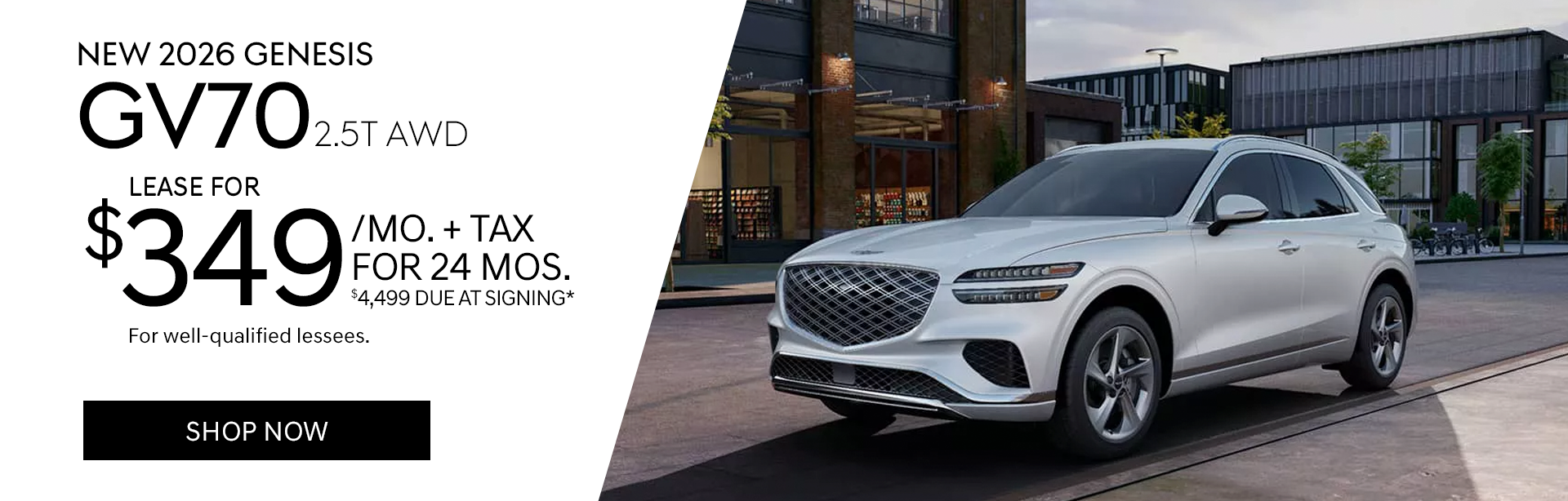 New 2026 Genesis GV70 2.5T AWD