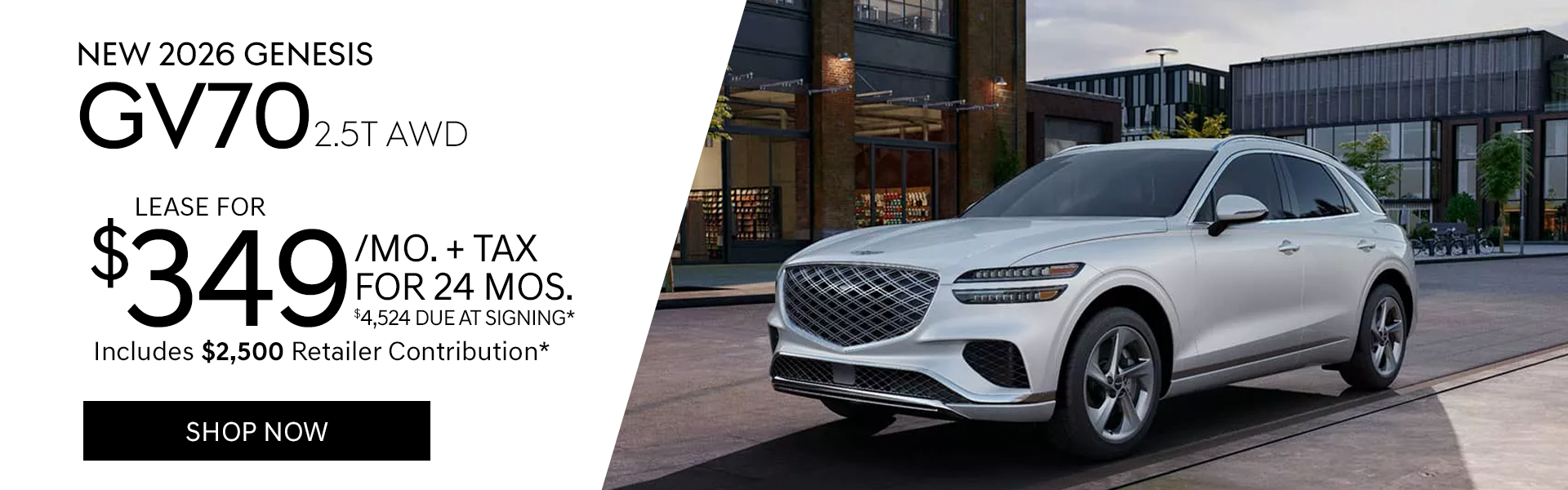 New 2026 Genesis GV70 2.5T AWD