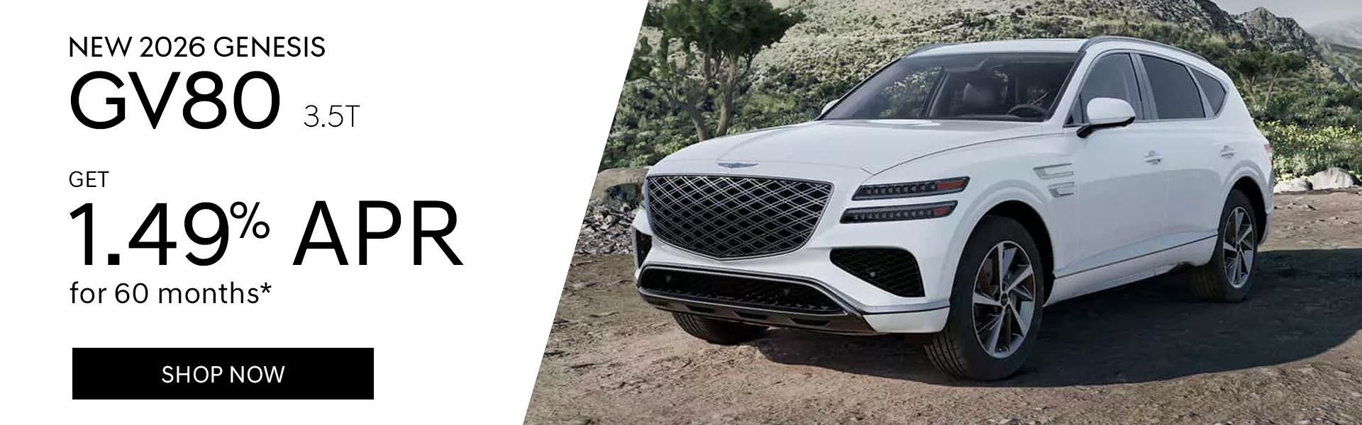 New 2026 Genesis GV80 3.5T