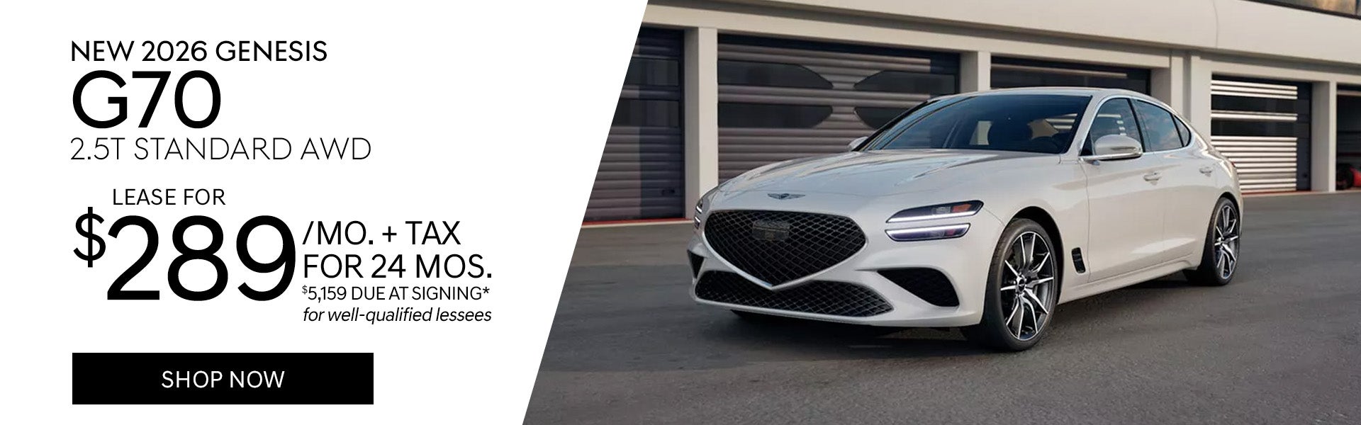 New 2026 Genesis G70 2.5T Standard AWD