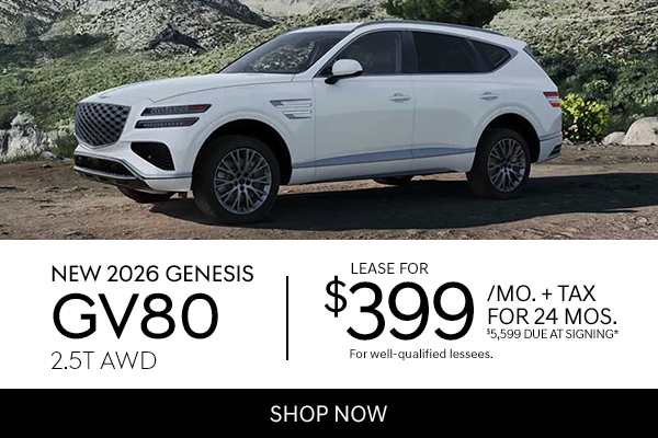New 2026 Genesis GV80 2.5T AWD