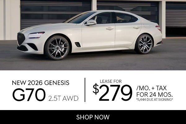 New 2026 Genesis G70 2.5T AWD